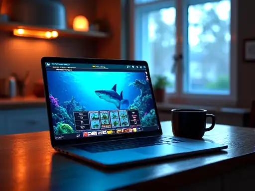 Razor Shark pokie artwork reviewed
