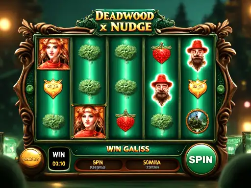 Deadwood xNudge Western pokie at Playfina Casino Australia